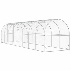 Κοτέτσι Ασημί 800 x 200 x 200 εκ. Γαλβανισμένος Χάλυβας - Pakobazaar