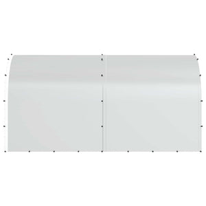 Κοτέτσι Ασημί 400 x 200 x 200 εκ. Γαλβανισμένος Χάλυβας