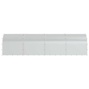 Κοτέτσι Ασημί 800 x 200 x 200 εκ. Γαλβανισμένος Χάλυβας - Pakobazaar