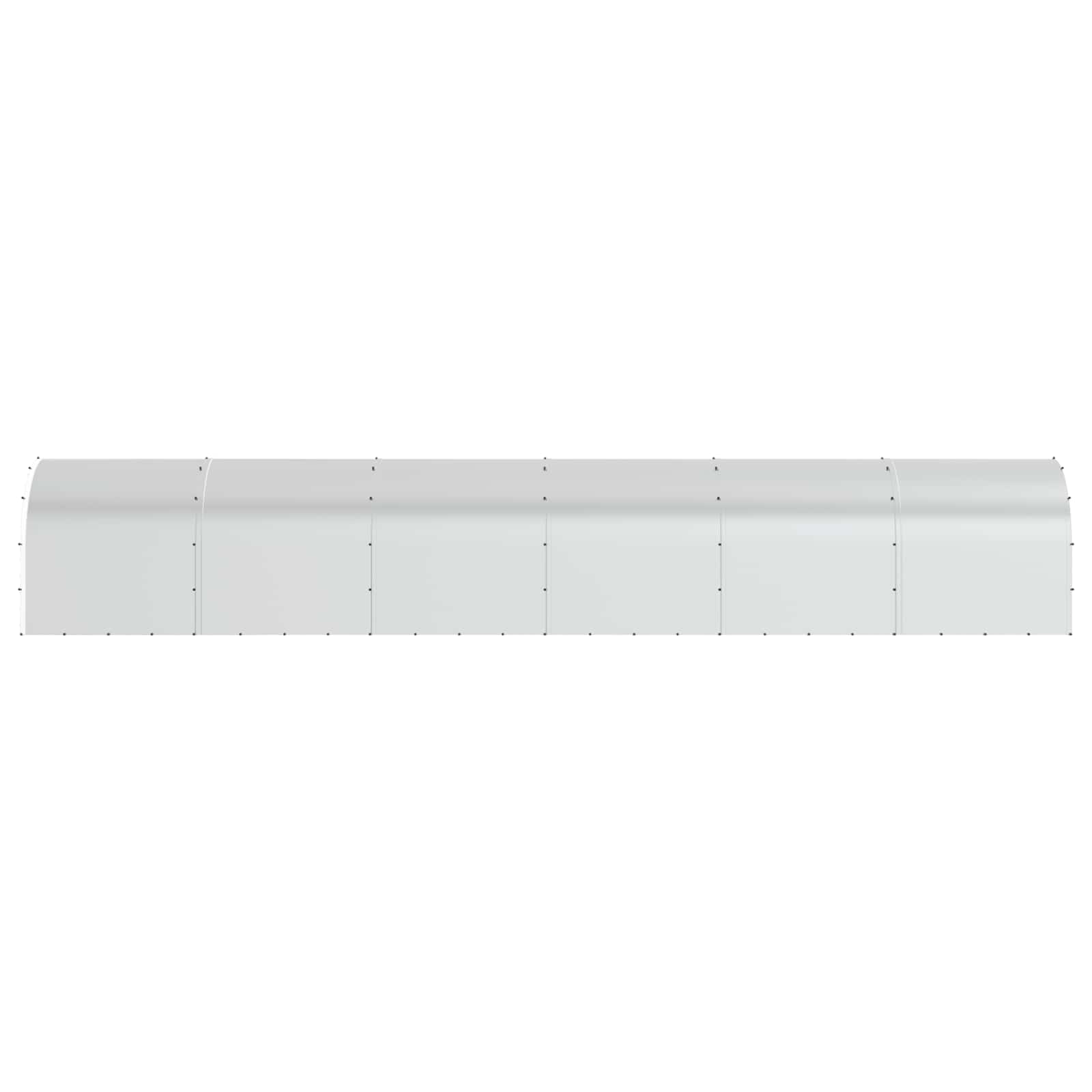Κοτέτσι Ασημί 1200 x 200 x 200 εκ. Γαλβανισμένος Χάλυβας