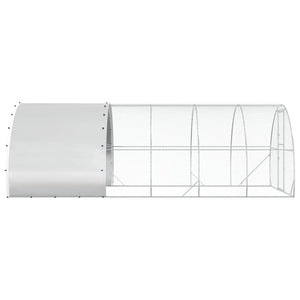 Κοτέτσι Ασημί 600 x 300 x 200 cm Γαλβανισμένος Χάλυβας