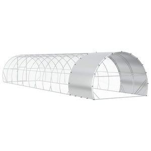 Κοτέτσι Ασημί 1200 x 300 x 200 cm Γαλβανισμένος Χάλυβας