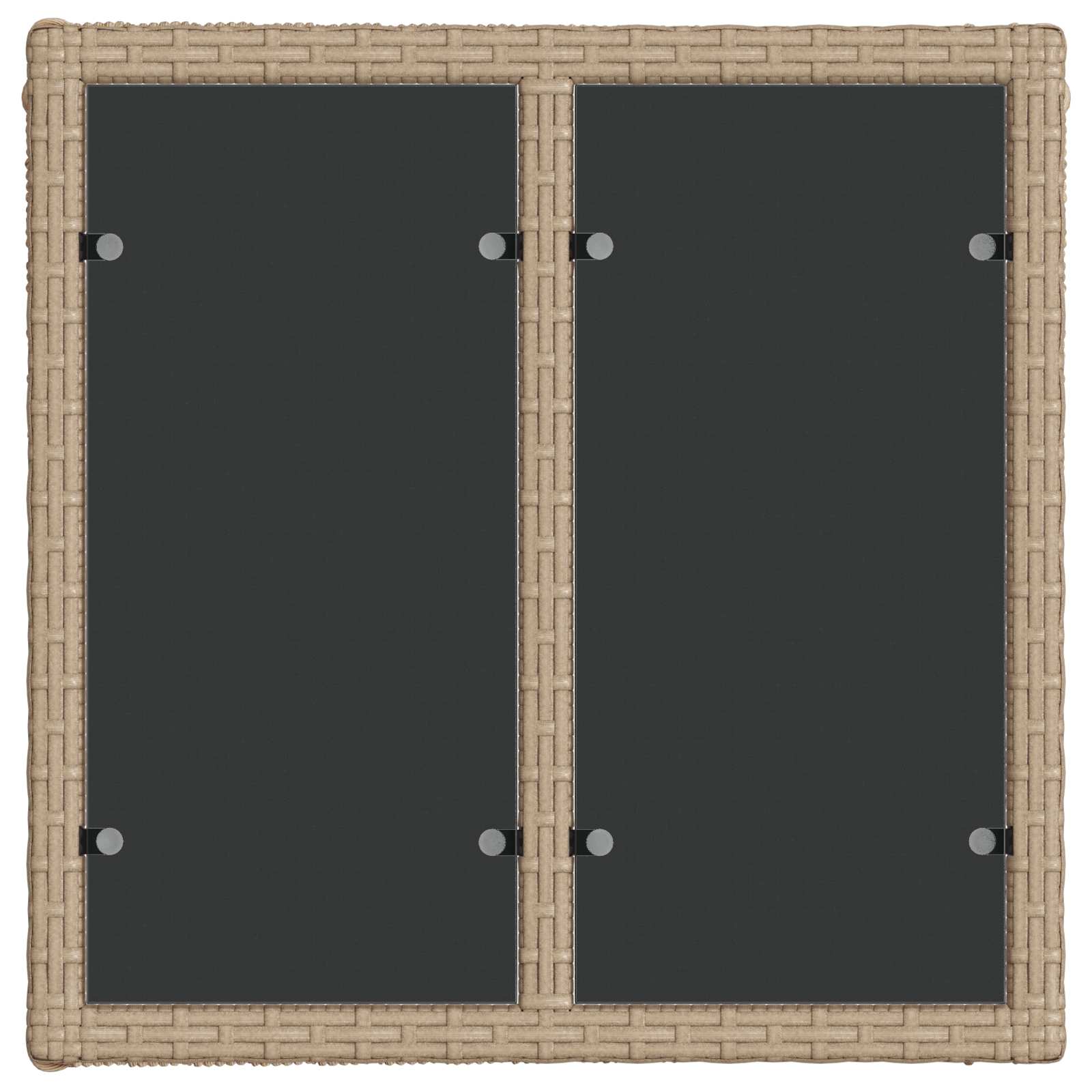 Σετ Καναπέ Κήπου 7 τμχ. Μπεζ συνθετικό ρατάν