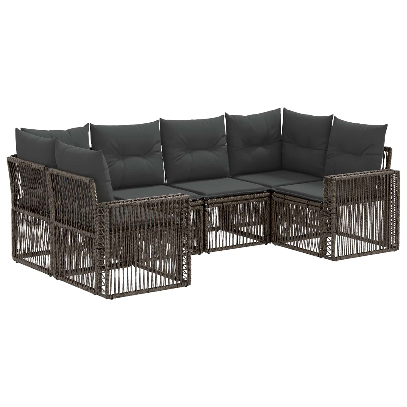 Σετ Καναπέ Κήπου 6 τμχ. 6-Αριθμός καθισμάτων - Pakobazaar