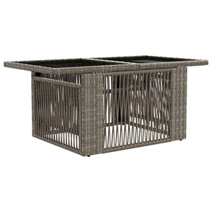 Σετ Καναπέ Κήπου 10 τμχ. Γκρι και Σκούρο Γκρι συνθετικό ρατάν - Pakobazaar