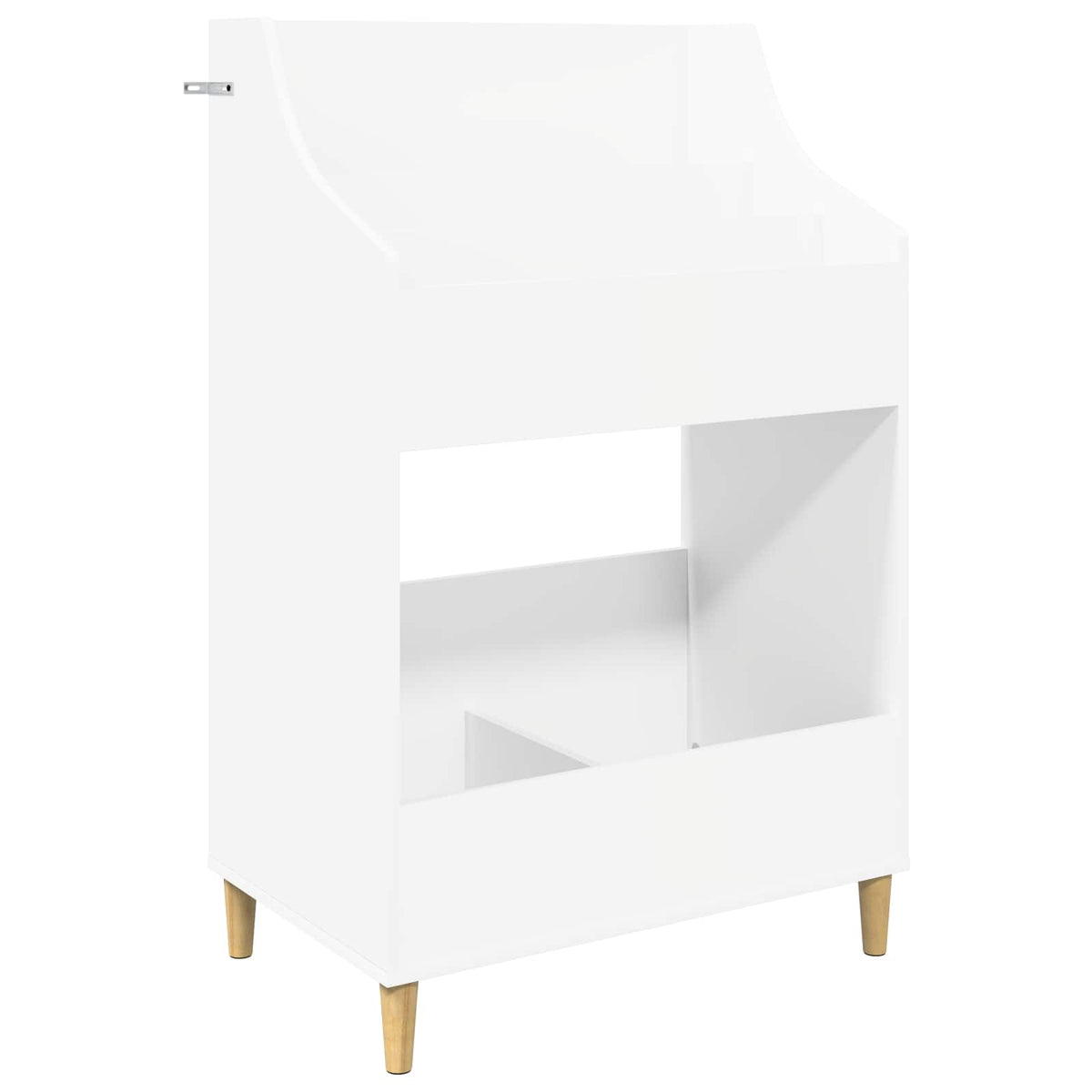 Σετ Ραφιών Μέσων 3 τμχ. Λευκό 212 x 46 x 112 cm
