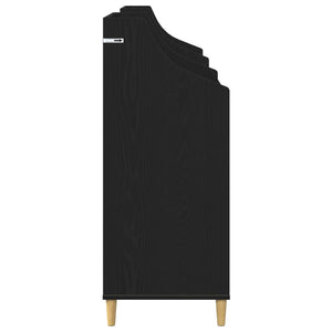 Σετ Ραφιών Μέσων 3 τμχ. Μαύρη Δρυς 212 x 46 x 112 cm - Pakobazaar