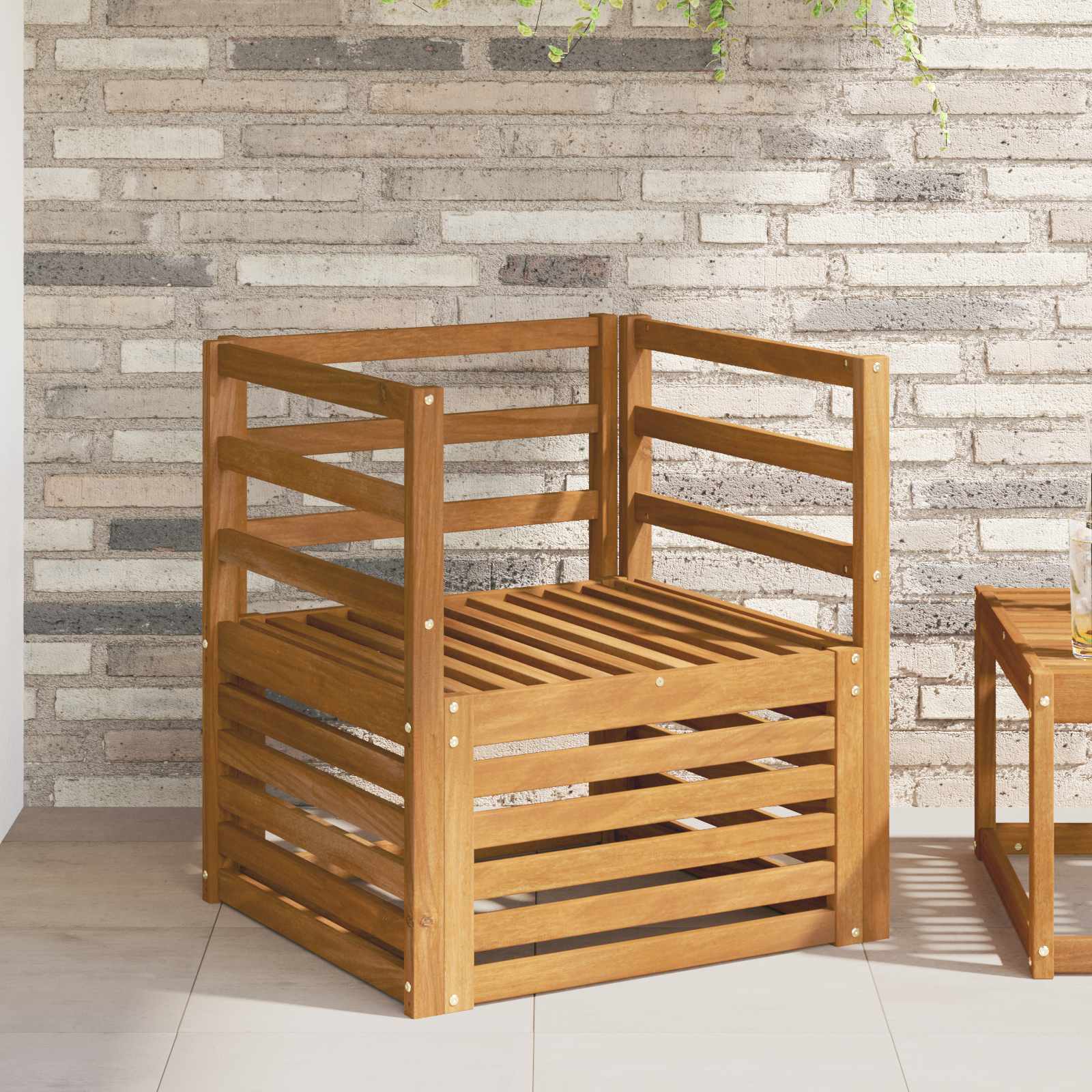 Σειρά Καναπέ Εξωτερικού Φυσικό 67 x 63 x 73 εκ. - Pakobazaar
