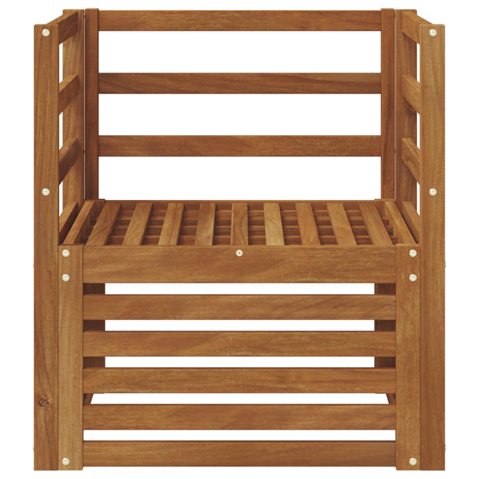 Σειρά Καναπέ Εξωτερικού Φυσικό 67 x 63 x 73 εκ. - Pakobazaar