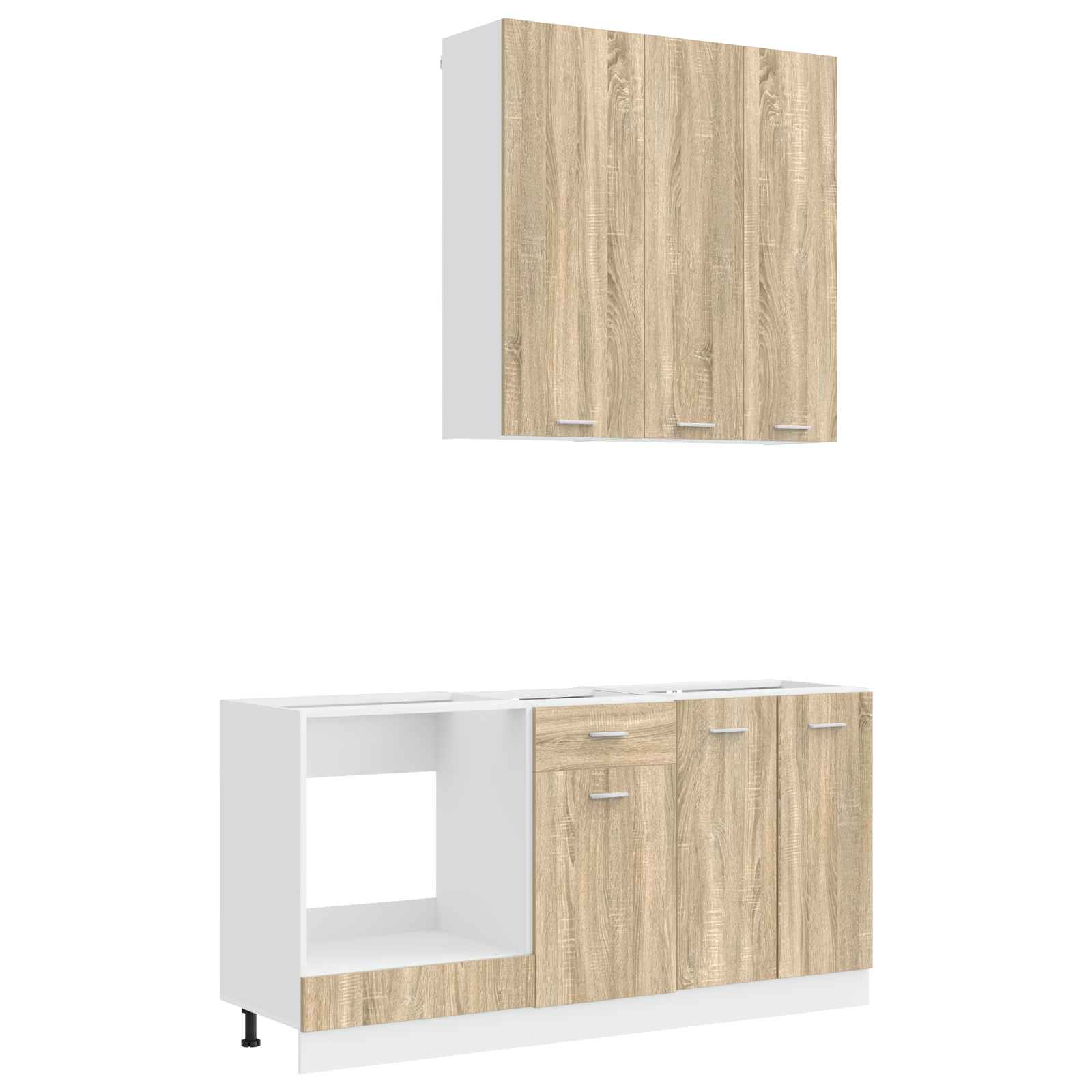 Μονάδα κουζίνας LYON 5 pcs Sonoma Δρυς Επεξεργασμένο Ξύλο