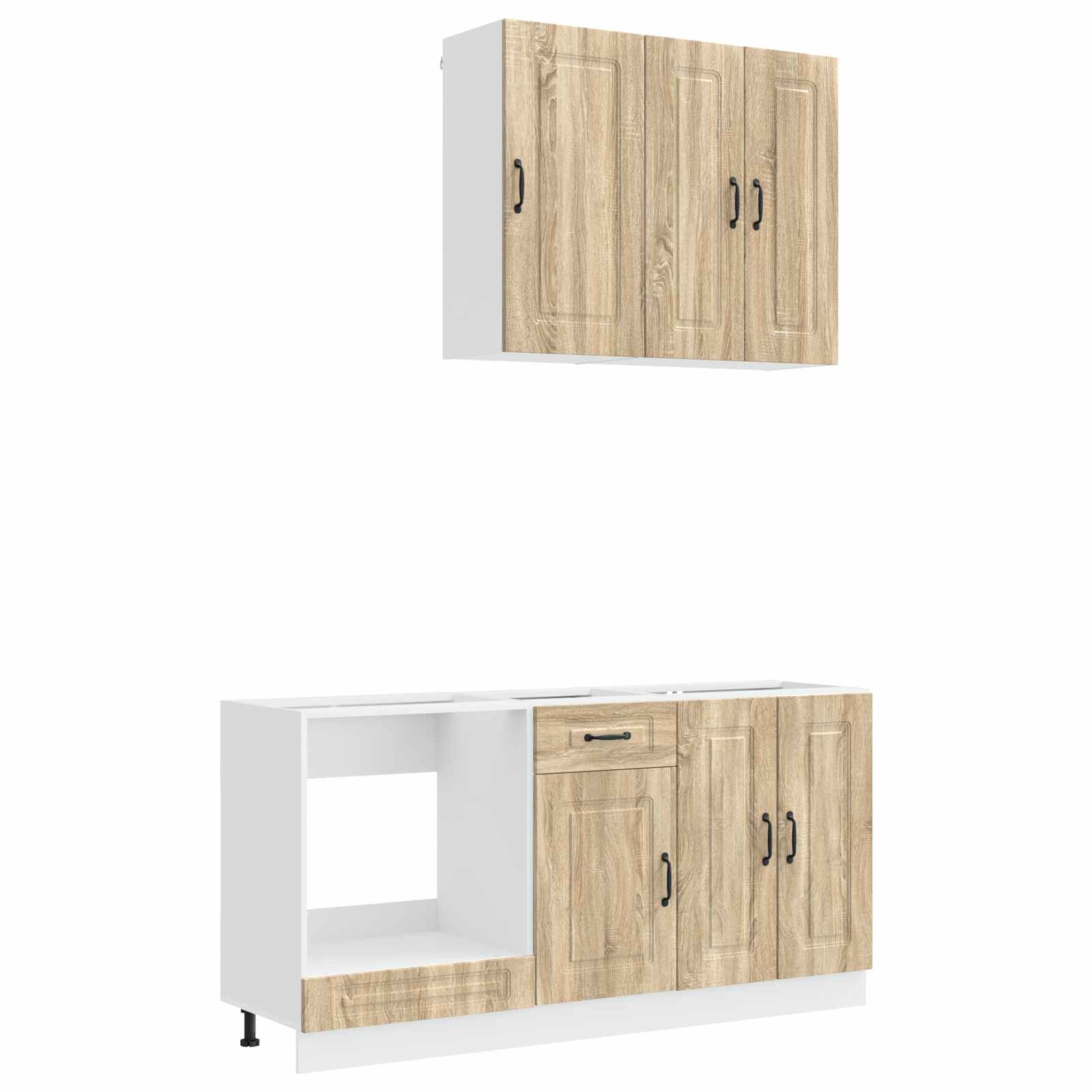 Μονάδα κουζίνας KALMAR 5 pcs Sonoma Δρυς Επεξεργασμένο Ξύλο - Pakobazaar