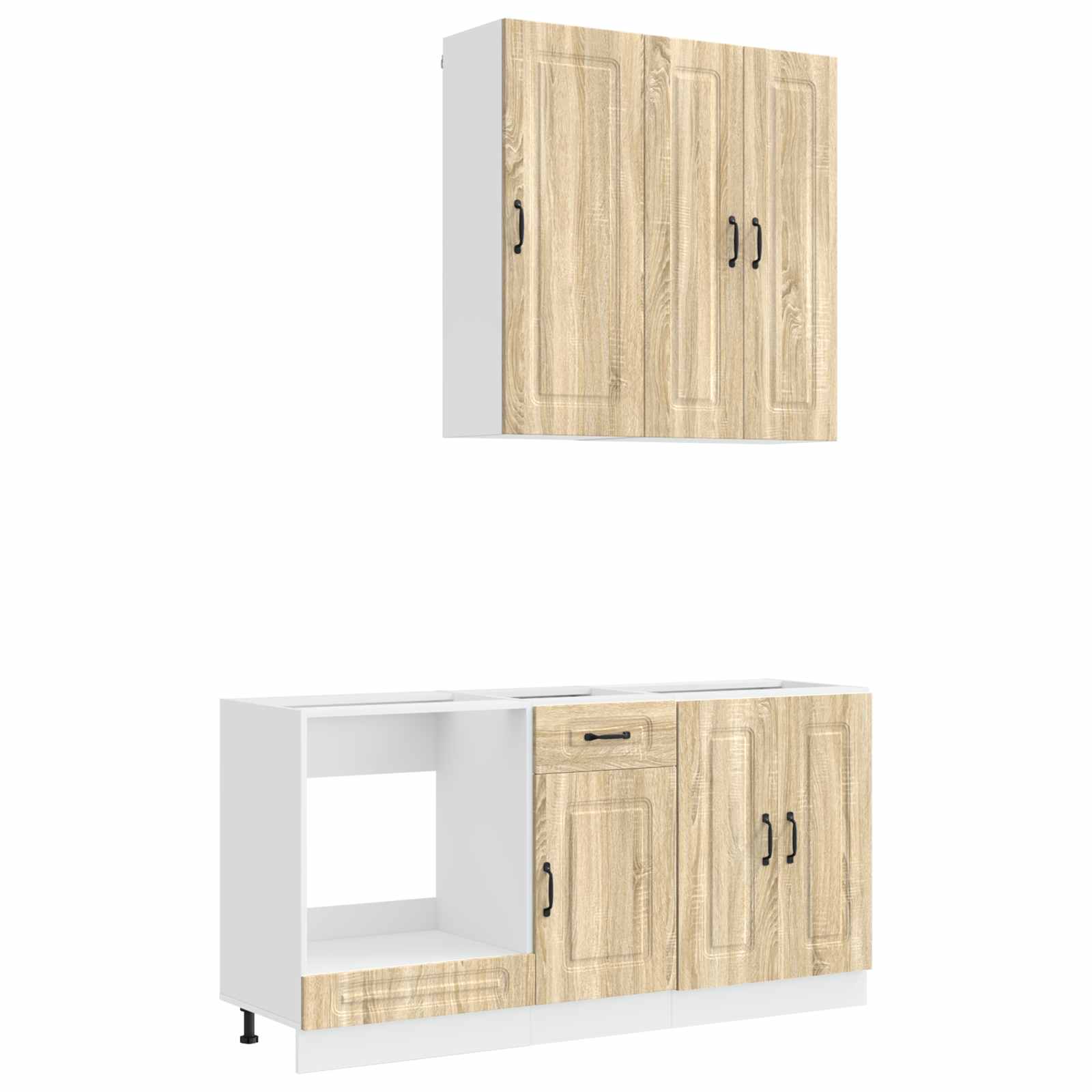 Μονάδα κουζίνας KALMAR 5 pcs Sonoma Δρυς Επεξεργασμένο Ξύλο - Pakobazaar