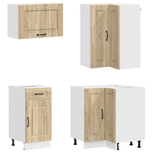 Μονάδα κουζίνας KALMAR 8 pcs Sonoma Δρυς Επεξεργασμένο Ξύλο - Pakobazaar