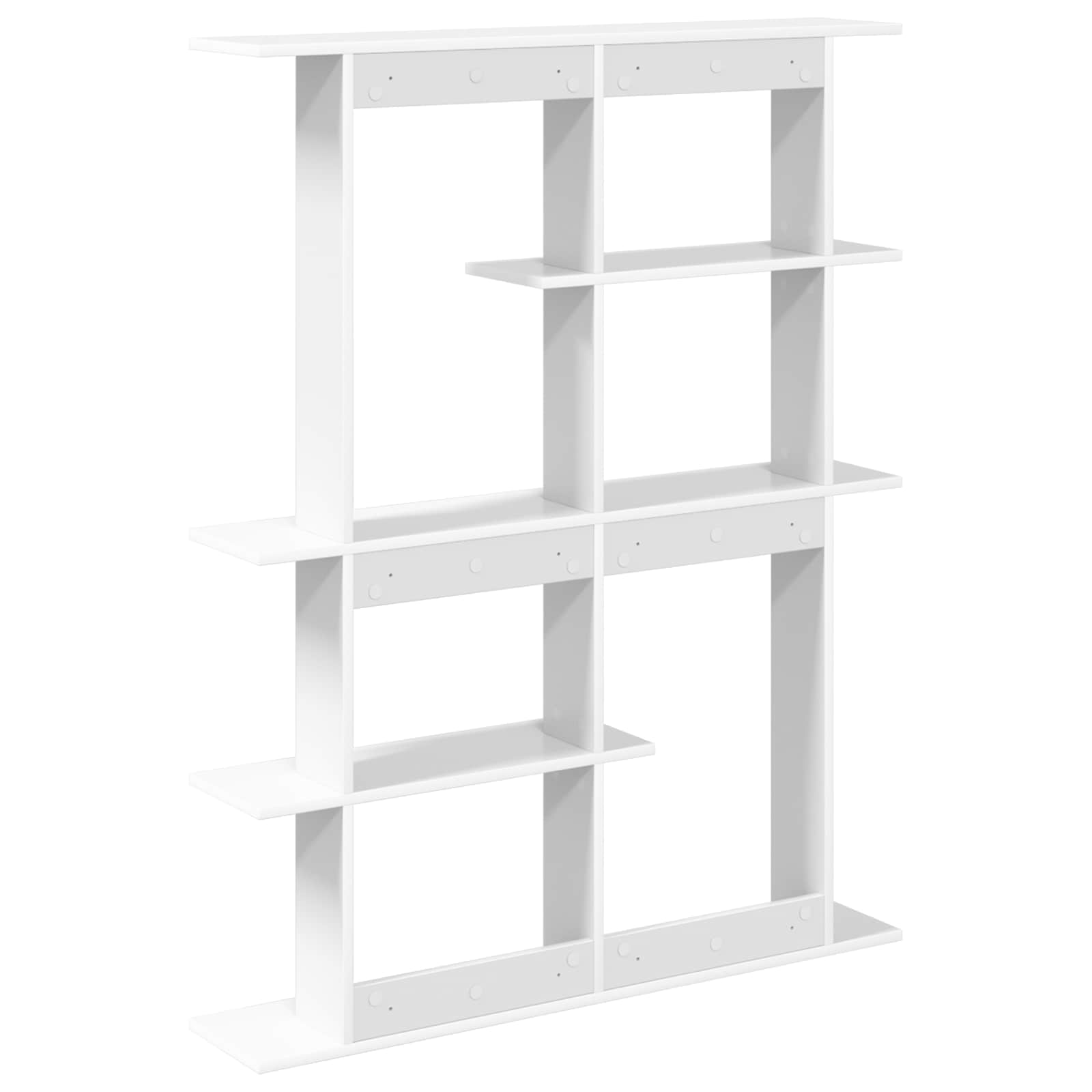 Καθρέφτης Ραφιών Τοίχου Λευκό 102 x 20 x 130 εκ. - Pakobazaar