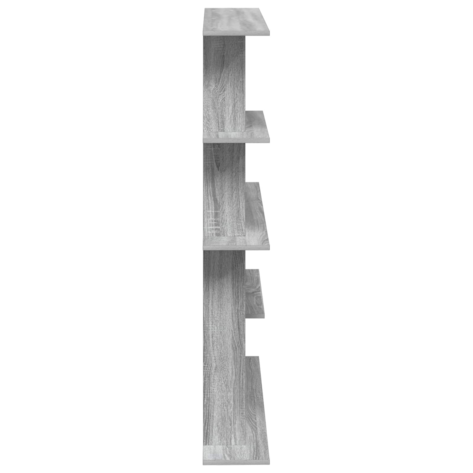 Καθρέφτης Ραφιών Τοίχου Γκρι 102 x 20 x 130 εκ. - Pakobazaar