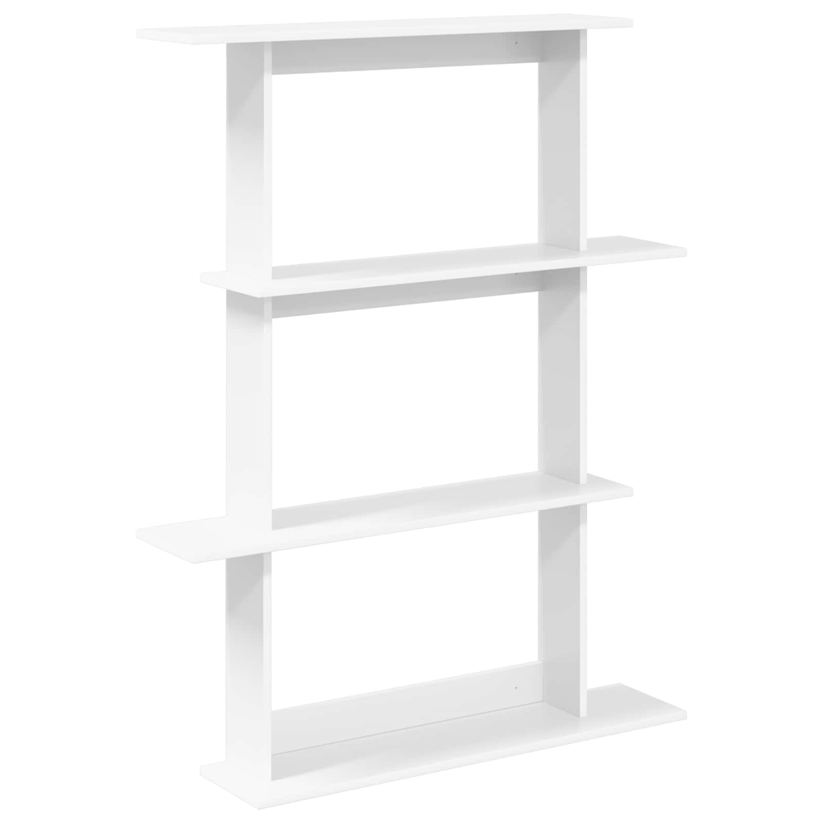 Καθρέφτης Ραφιών Τοίχου Λευκό 100 x 20 x 126 εκ. - Pakobazaar