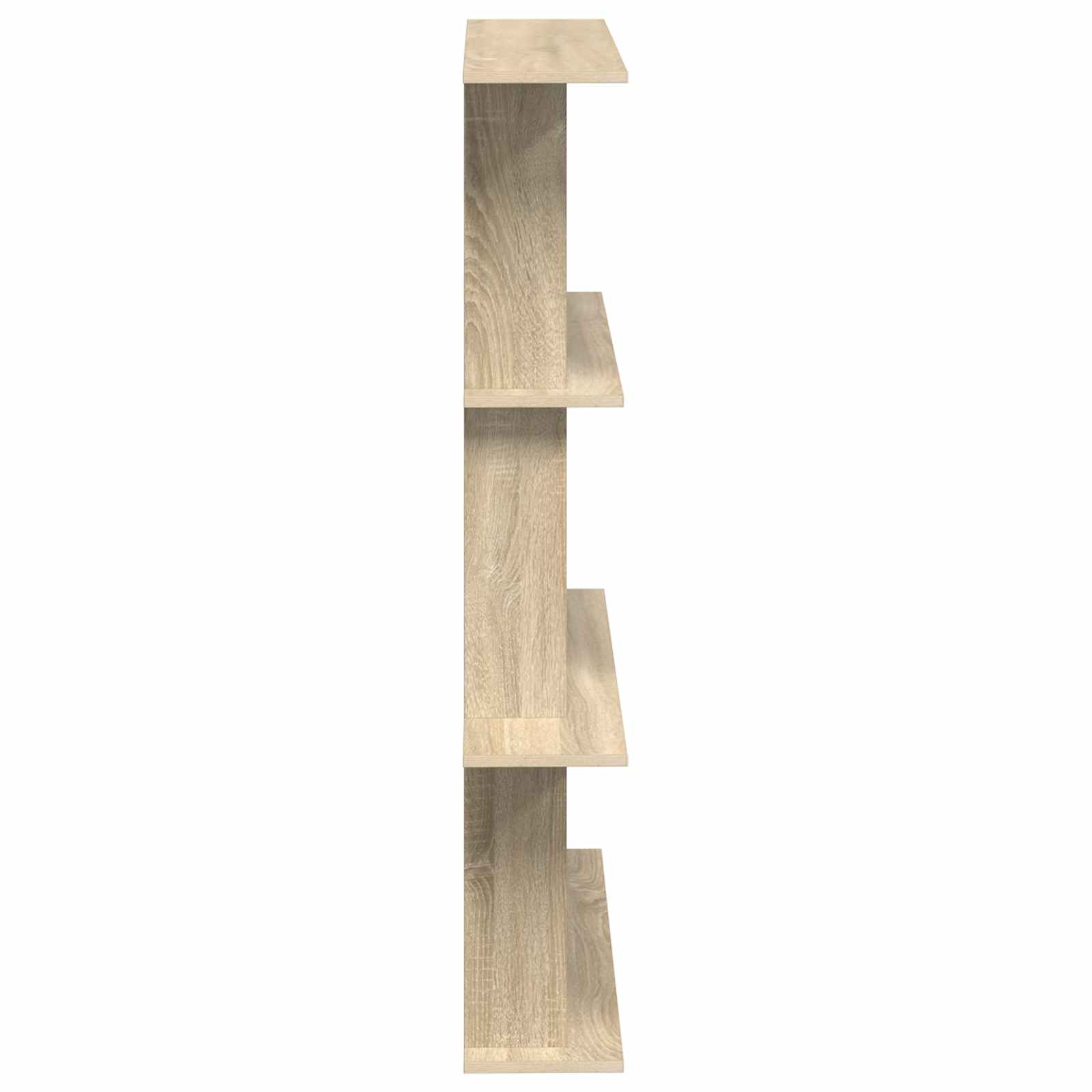 Καθρέφτης Ραφιών Τοίχου Καφέ 100 x 20 x 126 εκ. - Pakobazaar