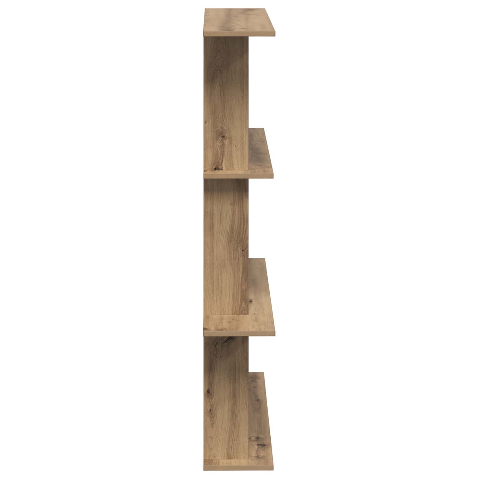 Καθρέφτης Ραφιών Τοίχου Καφέ 100 x 20 x 126 εκ. - Pakobazaar