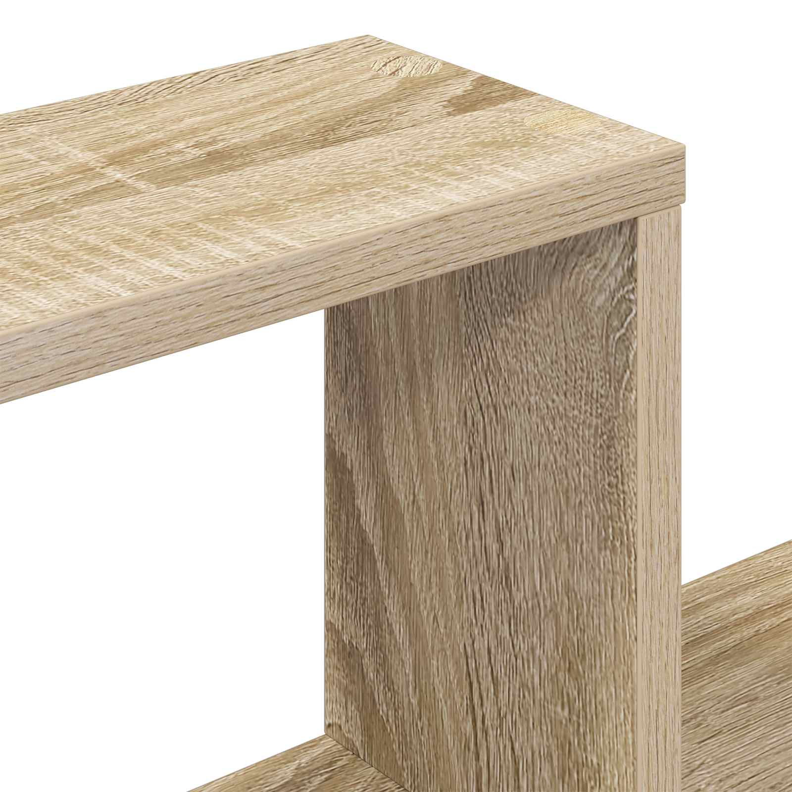 Πλωτό ράφι Επιτοίχιο Καφέ 87 x 20 x 55 εκ Επεξεργασμένο Ξύλο - Pakobazaar