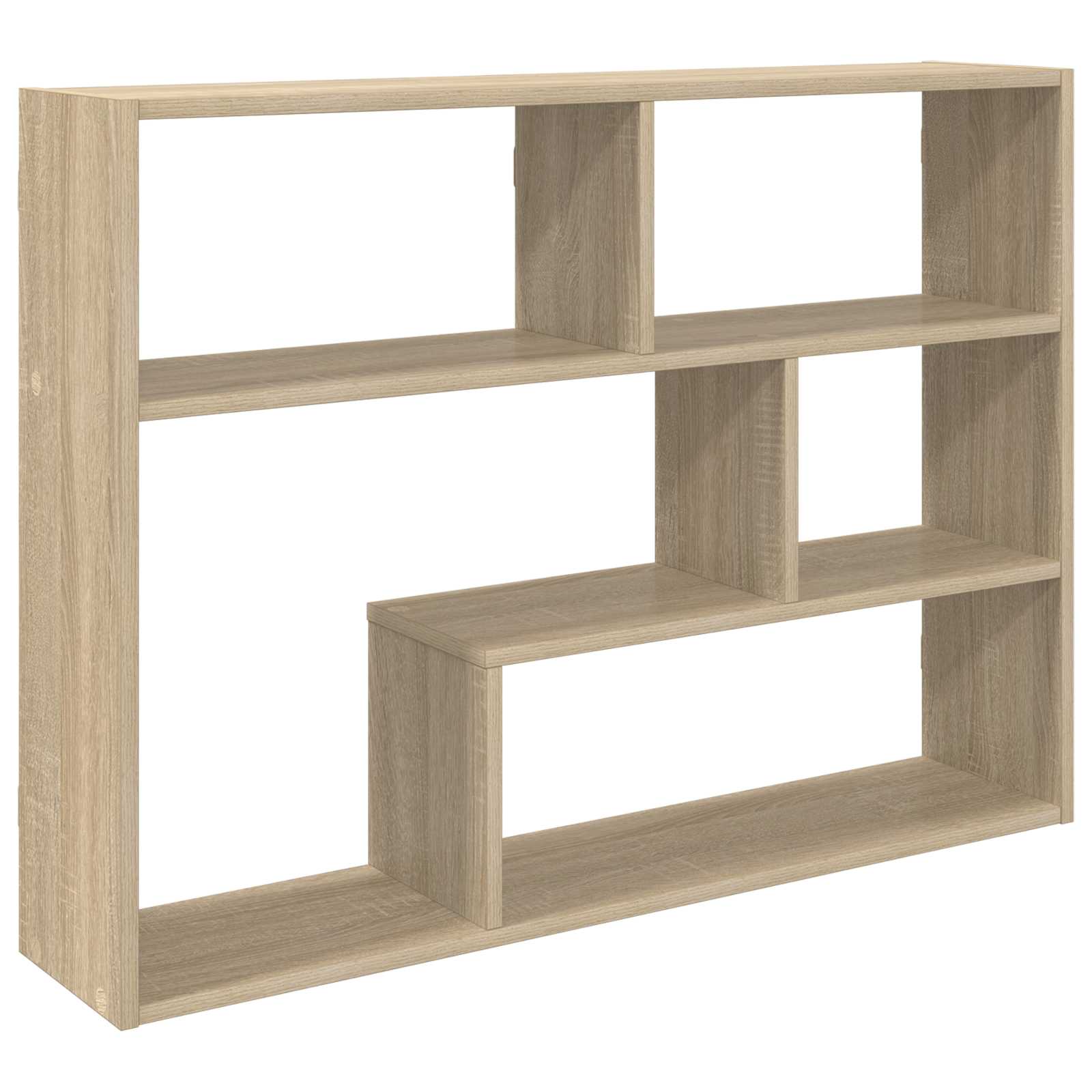 Ράφι Τοίχου Επιτοίχιο Καφέ 95 x 20 x 69,5 εκ. - Pakobazaar