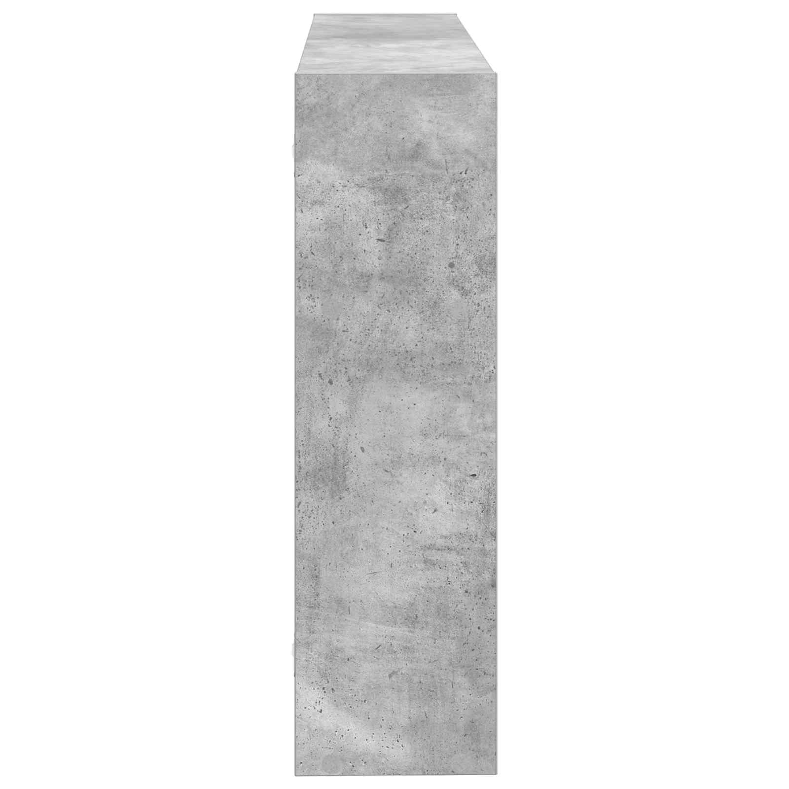 Ράφι Τοίχου Επιτοίχιο Γκρι 95 x 20 x 69,5 εκ. - Pakobazaar