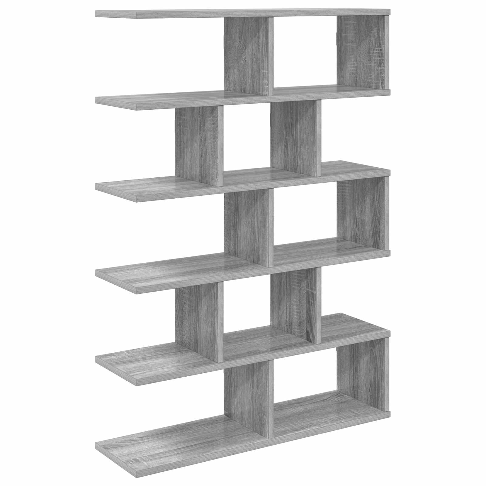 Ράφι Τοίχου Γκρι Sonoma 70 x 20 x 100 εκ. Επεξεργασμένο Ξύλο