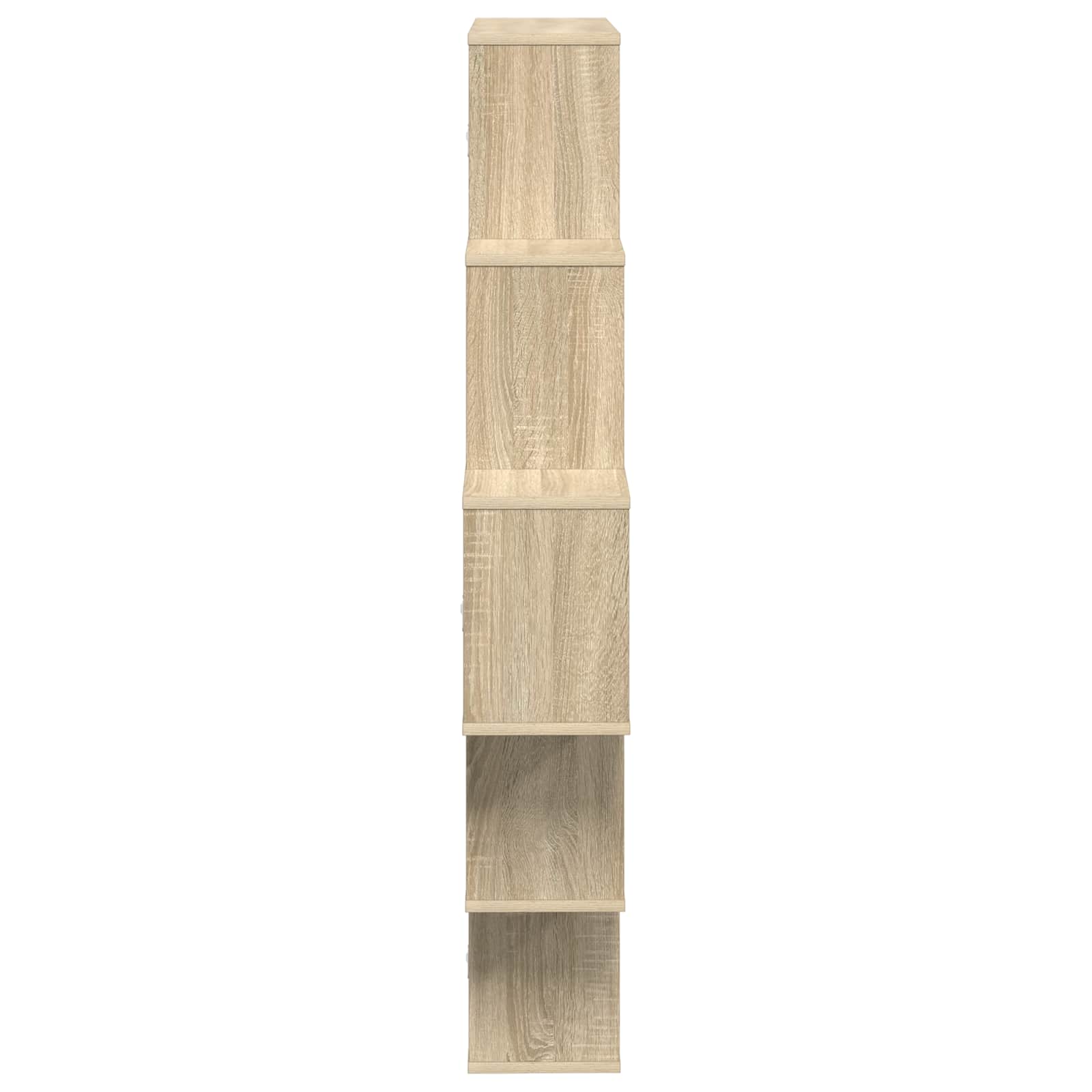 Ράφι Τοίχου Sonoma Δρυς 120 x 20 x 136 εκ Επεξεργασμένο Ξύλο