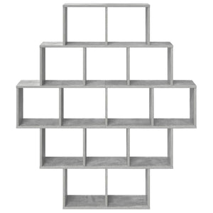 Ράφι Τοίχου Γκρι Σκυροδέματος 120 x 20 x 136 εκ - Pakobazaar