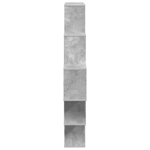 Ράφι Τοίχου Γκρι Σκυροδέματος 120 x 20 x 136 εκ - Pakobazaar