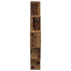 Ράφι Τοίχου Παλαιωμένο ξύλο 120 x 20 x 136 εκ - Pakobazaar