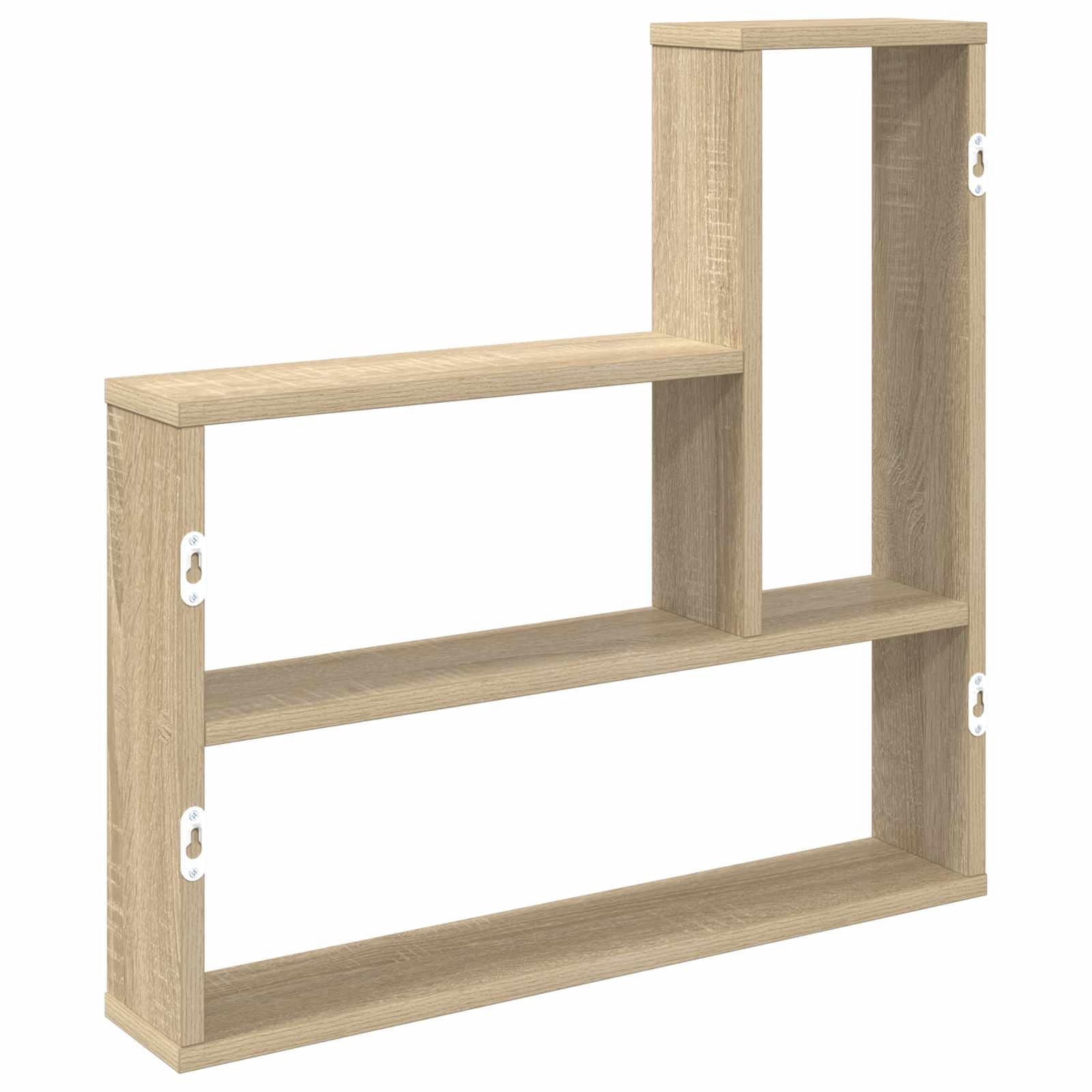 Ράφι Τοίχου Sonoma Δρυς 60 x 11 x 60 εκ. Επεξεργασμένο Ξύλο