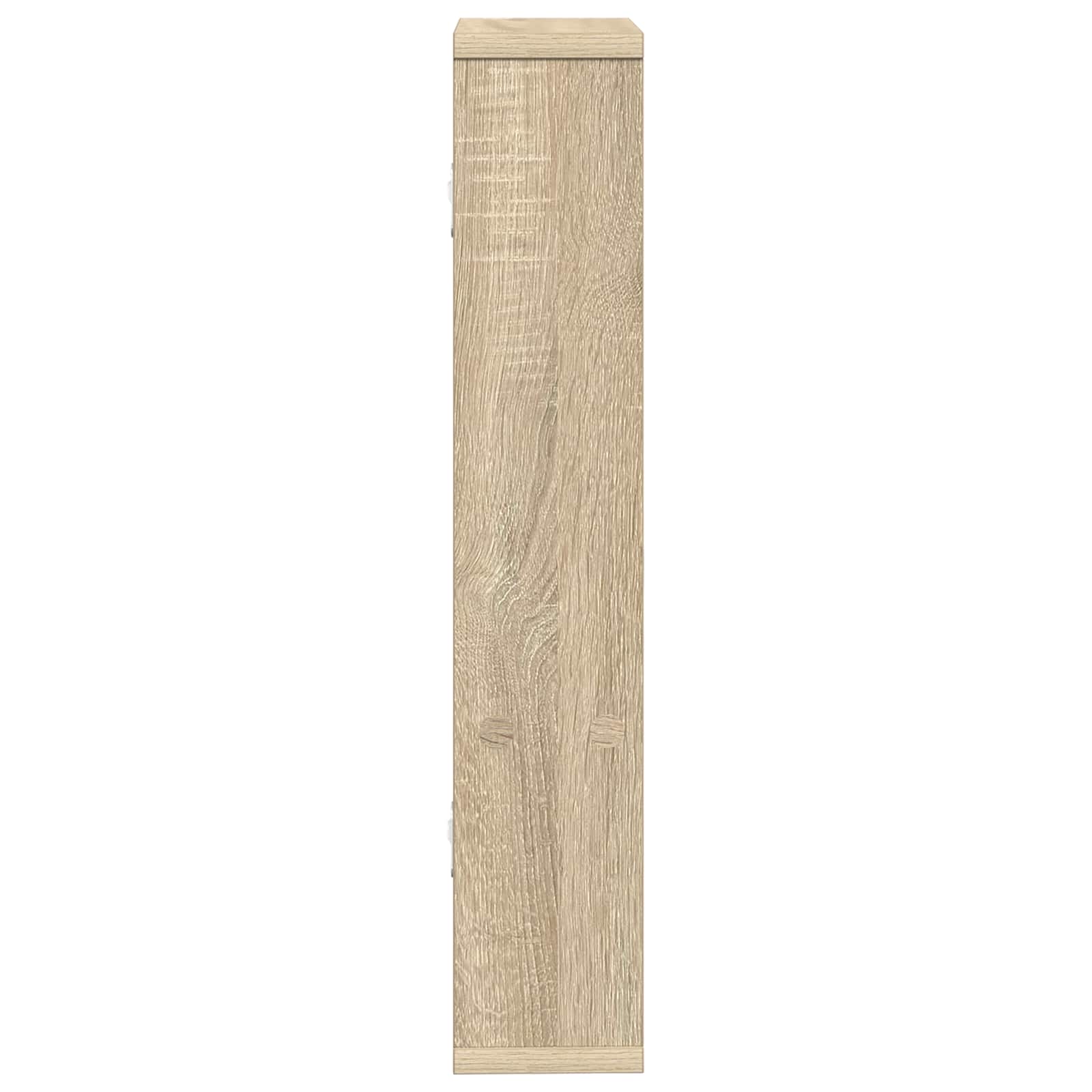 Ράφι Τοίχου Sonoma Δρυς 60 x 11 x 60 εκ. Επεξεργασμένο Ξύλο