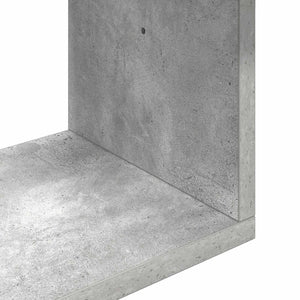 Ράφι Τοίχου Γκρι Σκυροδέματος 60 x 11 x 60 εκ. - Pakobazaar
