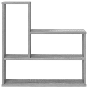Ράφι Τοίχου Γκρι Sonoma 60 x 11 x 60 εκ. Επεξεργασμένο Ξύλο - Pakobazaar