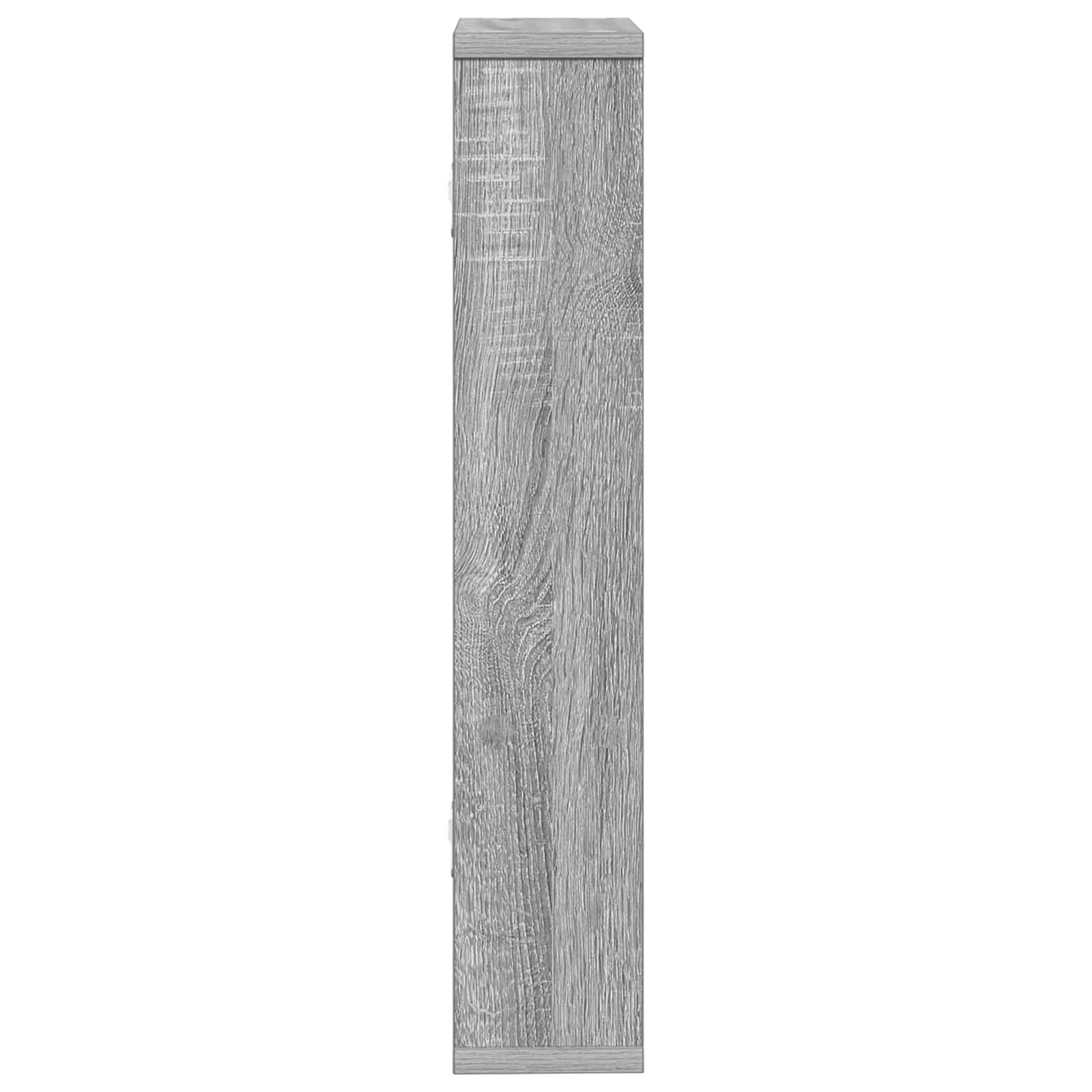 Ράφι Τοίχου Γκρι Sonoma 60 x 11 x 60 εκ. Επεξεργασμένο Ξύλο