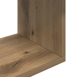 Ράφι Τοίχου Artisan Δρυς 60 x 11 x 60 εκ. Επεξεργασμένο Ξύλο - Pakobazaar