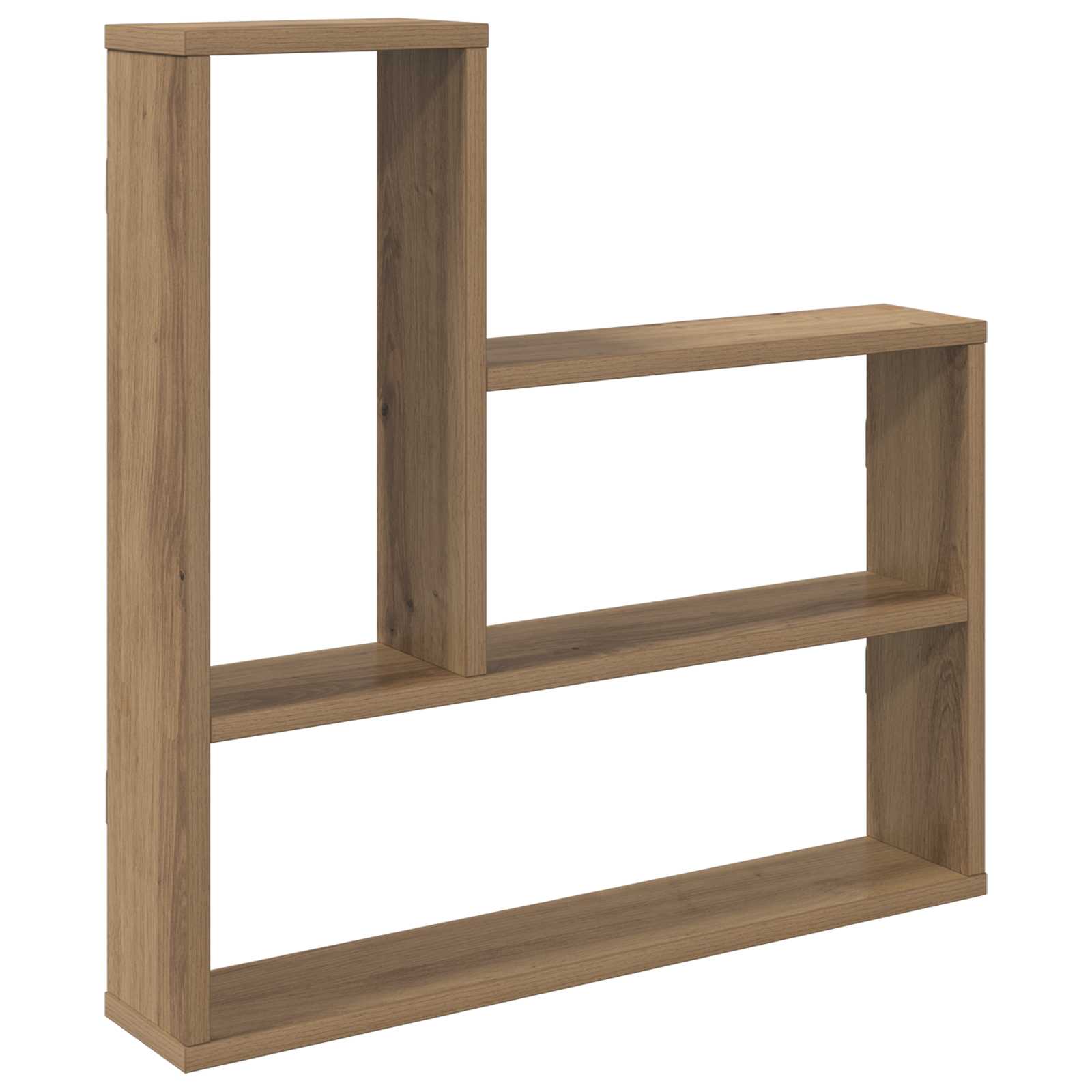 Ράφι Τοίχου Artisan Δρυς 60 x 11 x 60 εκ. Επεξεργασμένο Ξύλο - Pakobazaar