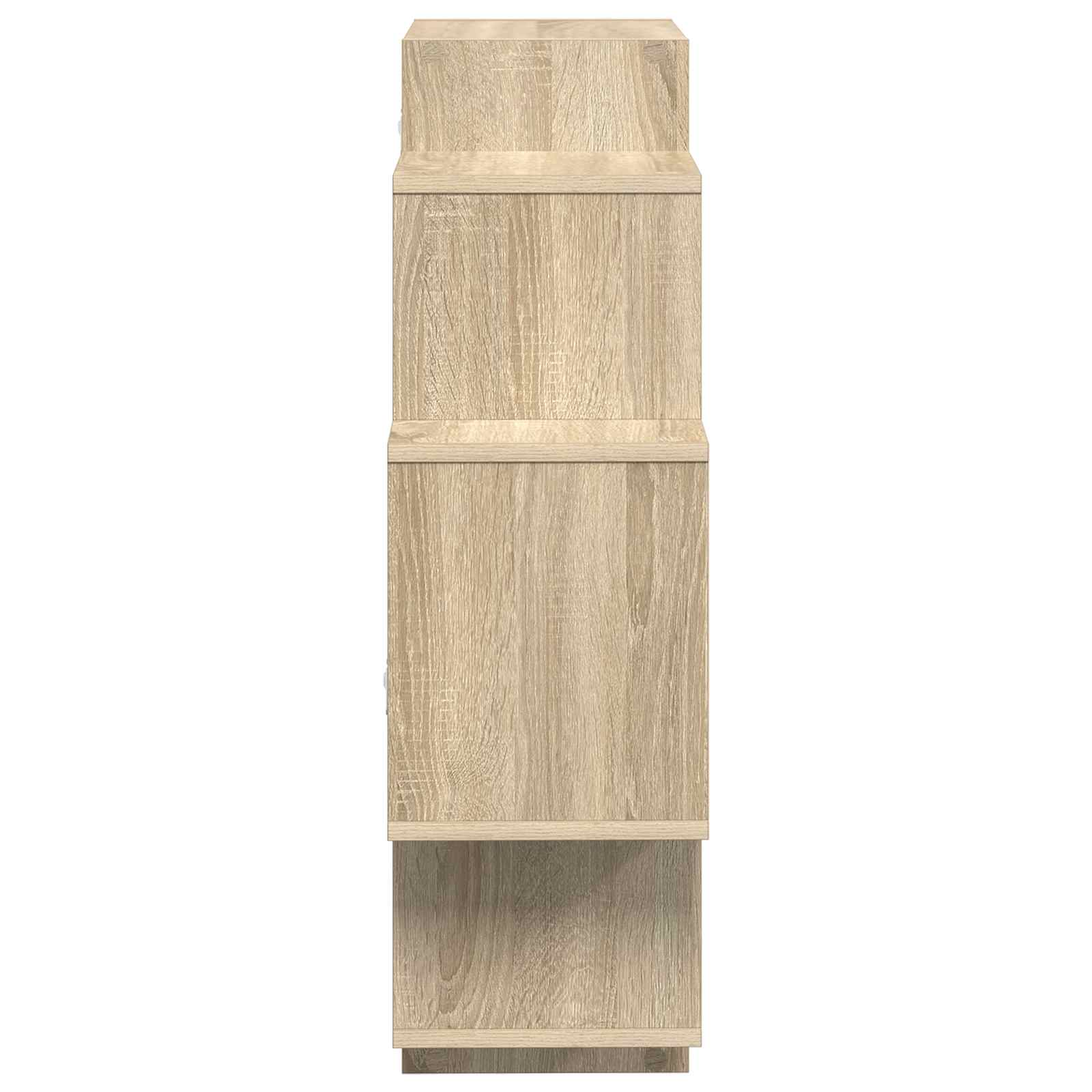 Ράφι Τοίχου Sonoma Δρυς 90 x 25 x 90 εκ. Επεξεργασμένο Ξύλο