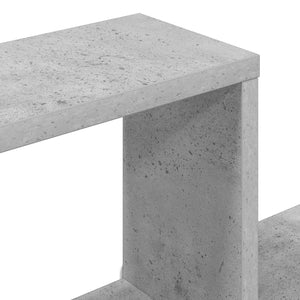 Ράφι Τοίχου Γκρι Σκυροδέματος 90 x 25 x 90 εκ. - Pakobazaar