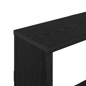 Ράφι Τοίχου Μαύρη Δρυς 122 x 18 x 60 εκ. Επεξεργασμένο Ξύλο - Pakobazaar