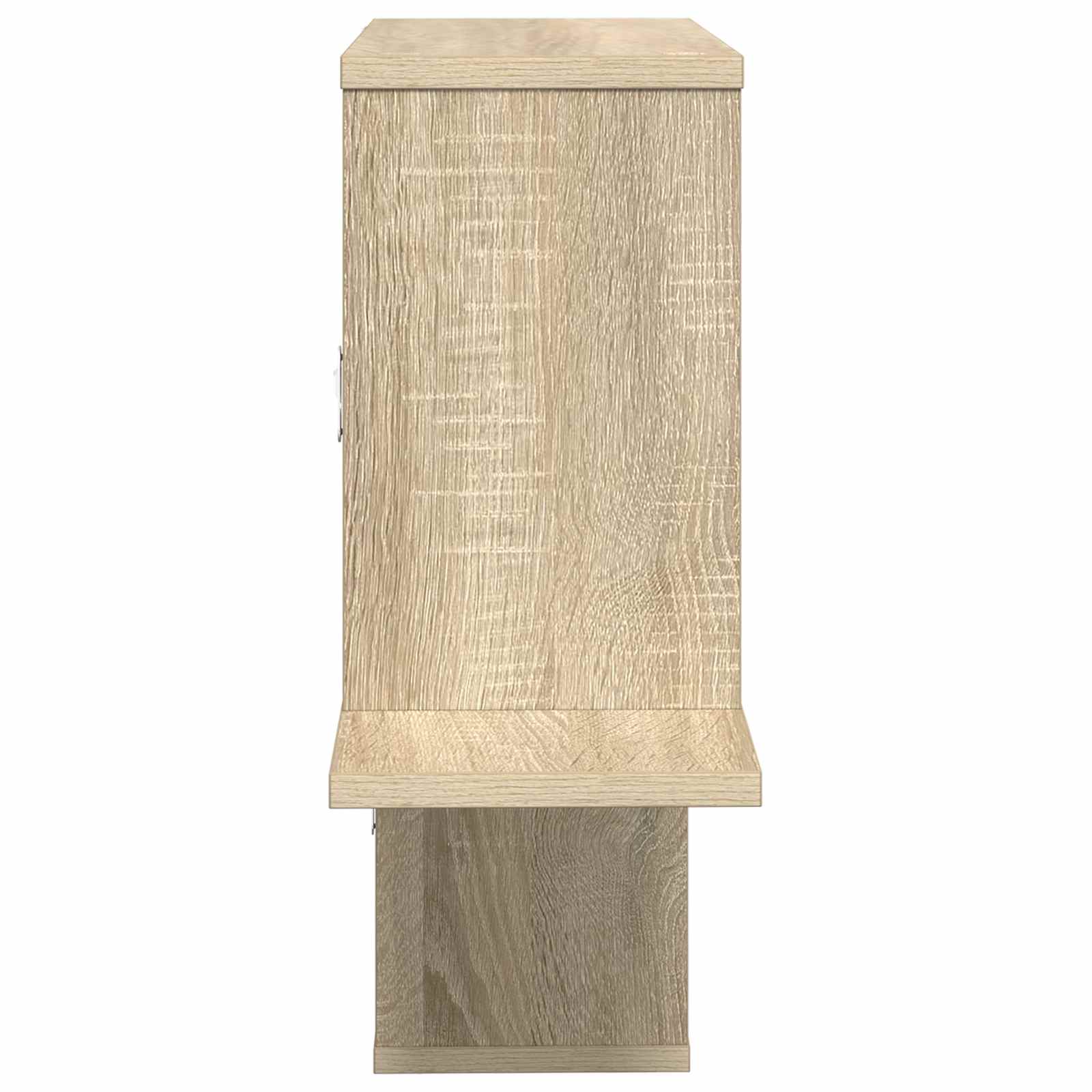 Ράφι Τοίχου Sonoma Δρυς 122 x 18 x 60 εκ. Επεξεργασμένο Ξύλο