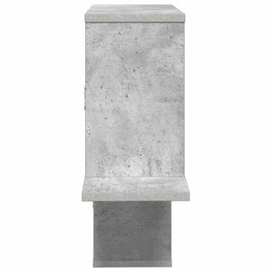 Ράφι Τοίχου Γκρι Σκυροδέματος 122 x 18 x 60 εκ. - Pakobazaar