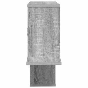 Ράφι Τοίχου Γκρι Sonoma 122 x 18 x 60 εκ. Επεξεργασμένο Ξύλο - Pakobazaar