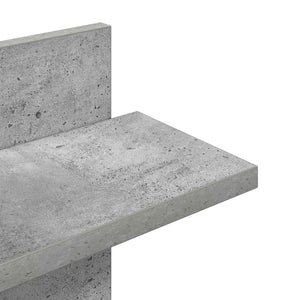Ράφι Τοίχου Γκρι Σκυροδέματος 48,5 x 15 x 101 εκ - Pakobazaar