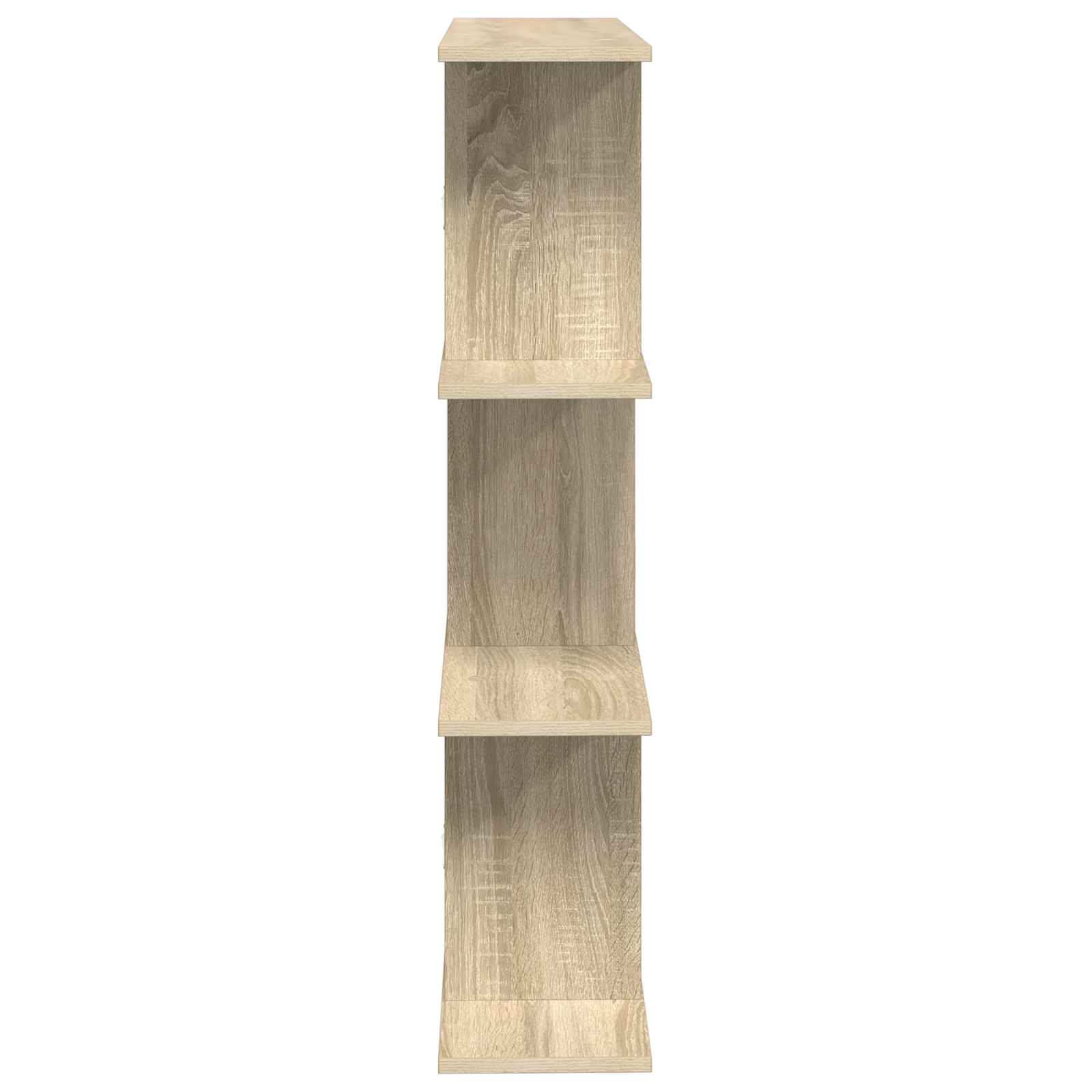 Ράφι Τοίχου Sonoma Δρυς 80 x 20 x 96 εκ. Επεξεργασμένο Ξύλο