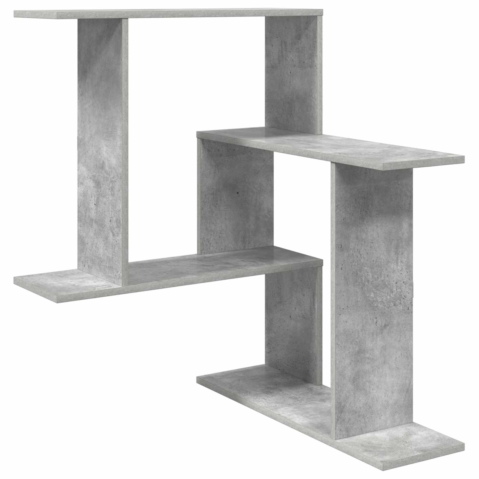 Ράφι Τοίχου Γκρι Σκυροδέματος 67 x 67 x 87 εκ. - Pakobazaar