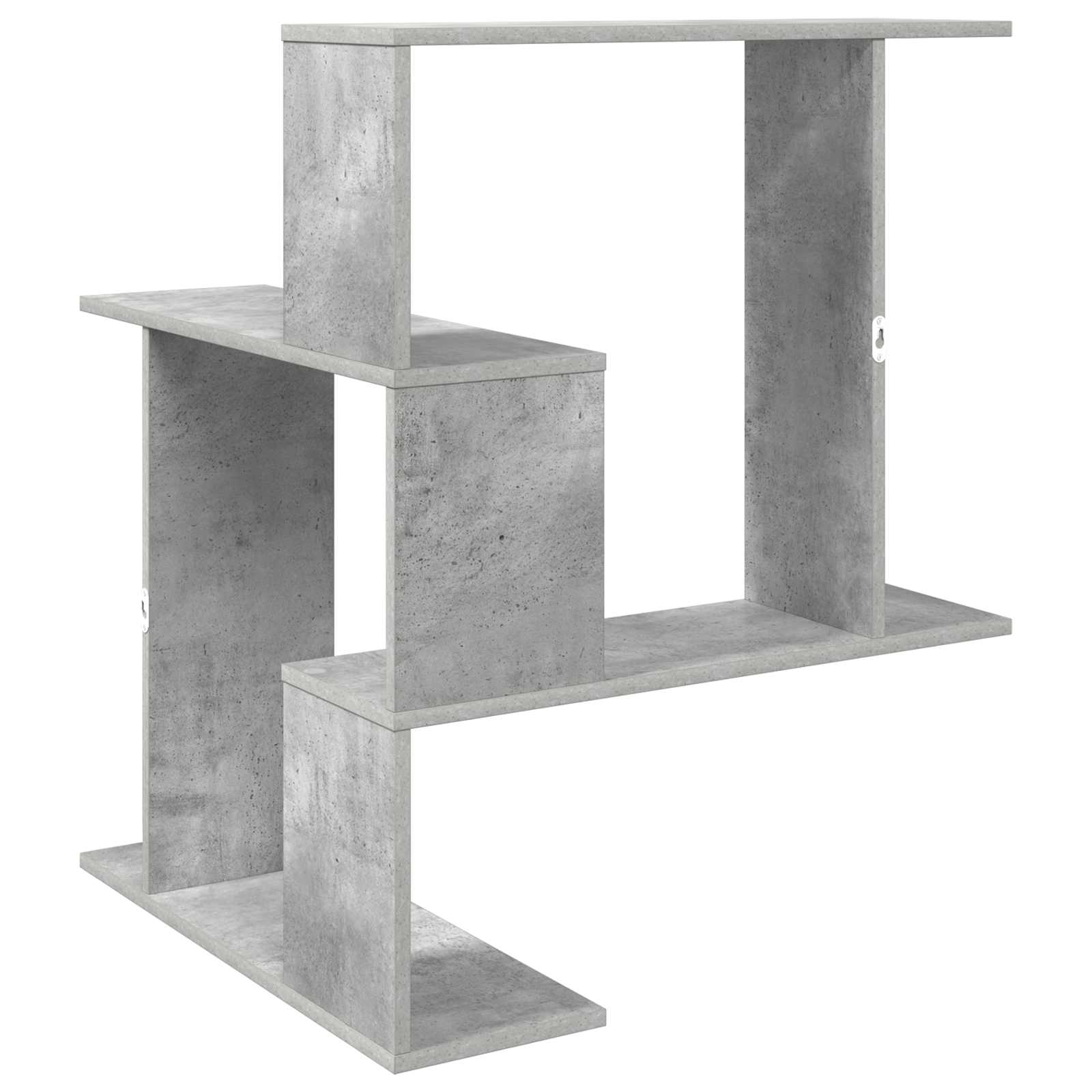 Ράφι Τοίχου Γκρι Σκυροδέματος 67 x 67 x 87 εκ. - Pakobazaar