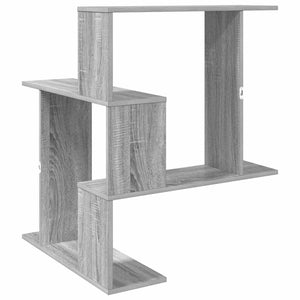 Ράφι Τοίχου Γκρι Sonoma 67 x 67 x 87 εκ. Επεξεργασμένο Ξύλο - Pakobazaar
