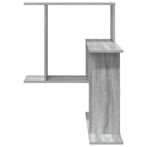 Ράφι Τοίχου Γκρι Sonoma 67 x 67 x 87 εκ. Επεξεργασμένο Ξύλο - Pakobazaar