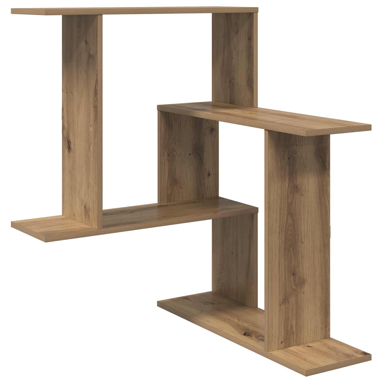 Ράφι Τοίχου Artisan Δρυς 67 x 67 x 87 εκ. Επεξεργασμένο Ξύλο - Pakobazaar